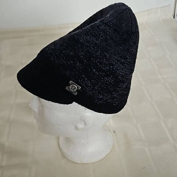 Lululemon Women's Knitted Winter Ball Cap Black/Gray One Size - Picture 2 of 16